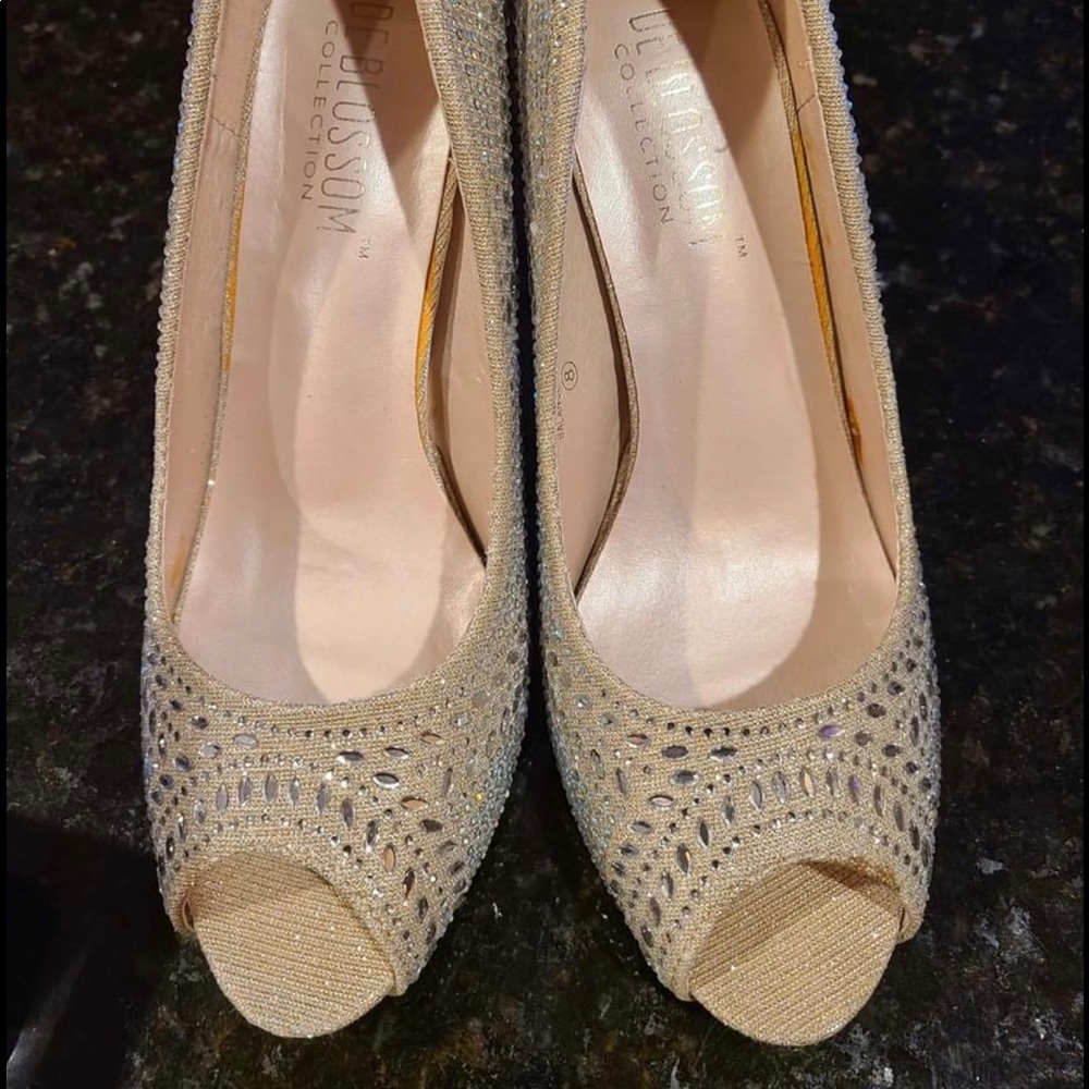 sparkly heels